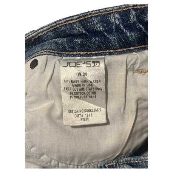 Joe's Jeans Blue Straight Leg Denim - Picture 3 of 7